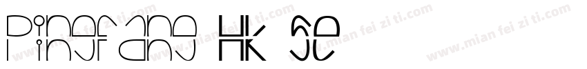 pingfang HK SE字体转换